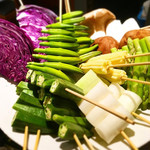 Ebisu Fujiya - 季節の野菜串