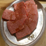 焼肉 はせ川 - ザブトン2人前