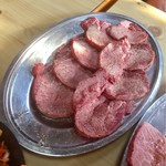 焼肉 はせ川 - 上タン塩2人前