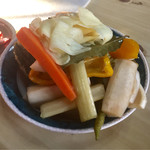 焼肉 はせ川 - 手造りピクルス2人前