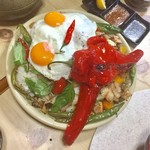 焼肉 はせ川 - ガパオライス