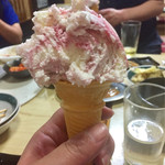 焼肉 はせ川 - デザートのアイス