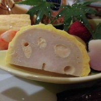 京料理 たん熊北店 Directed by M.Kurisu - 蓮根のアップ