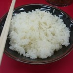 家系ラーメン王道 いしい - ライス普通