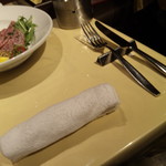 Trattoria M's - お絞り