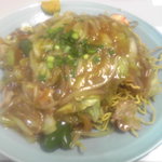 清華 - 2011/02/10 五目カタ焼きそば840円