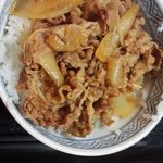 吉野家 - 牛丼☆並　　肉が少ないな・・・