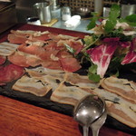 hikari-yurari - 自家製生ハム類の盛り合わせ