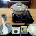 お食事処 雷電 - ちゃんこ鍋定食：1,800円