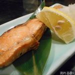 目黒のさんま 菜の花	 - 時鮭の塩焼き