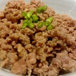 南青山 七鳥目 - そぼろ丼