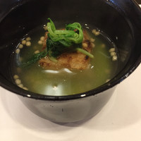 比那 - 焼き胡麻豆腐のお椀