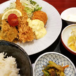 Nagomi an - 【魚ランチ】ミックスフライ定食