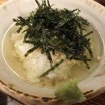 Ochazuke（boiled rice with tea）(Mentaiko/Salted mackerel/Mentaiko/Nori) 800 yen each