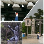 出雲ぜんざい餅 - 日本最大級大注連縄   大国主大神   勢溜の鳥居