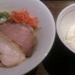 つけ麺一燈 - 海老と帆立のまぜそば(4)