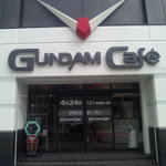 ガンダムカフェ - GUNDAM Cafe 秋葉原店・外観（2010年4月23日・OPEN前日）