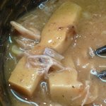 つけ麺もといし - 2011/1　極太メンマ