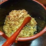 つけ麺もといし - 2011/1　にんにくチップ