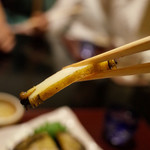 稲穂 - 強肴 山口県産 鮑の炭火焼き 土佐酢