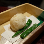 稲穂 - 油物 金目鯛の真薯