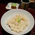 稲穂 - 食事 平目ご飯