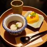 稲穂 - 甘味 冷やしぜんざい 宮崎産マンゴー