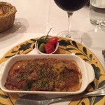 豚足パン粉焼き