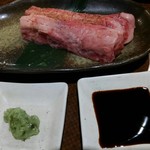 焼肉エンジン - わさびと中落ち