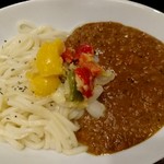 カレーうどん千吉 - キーマカレーうどん