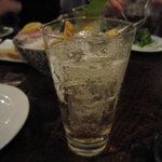 湘南の魚とワインの店 ヒラツカ - 梅香る山崎ハイボール