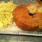 ハムカツポテトサラダサンド￥３５０−