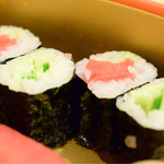 和泉鮨 - 巻物。鮪、いいですね