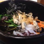 굴뚝배기 전문점 모려 - 牡蠣のビビンバ