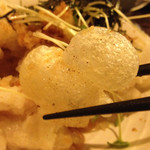 立ち拠り酒場 榮 - 2017.5.20  元祖ゆきとらの、揚げもち☆  ボリュームがあり、甘かった