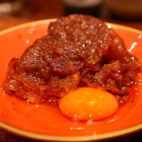 鳥茂 - 牛すき焼き飯