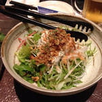 岡むら - 2017.5.19  セットのサラダ☆