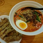 かつぎや - 排骨担々麺　1050円