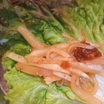 アリラン - サービスの大根の漬物