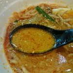 かつぎや - シャープでクリーミーなスープ