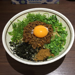 麺屋はなび 新宿店 - 元祖台湾まぜそばです。