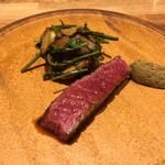 五十嵐 - 道産牛 筍 パクチー