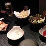 盛岡CHUBOはっぴ 大通店 - 桶焼に鶏ももから揚げ