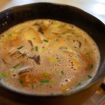 二代目 白神 - 博多つけ麺 全部のせ…1,070円