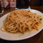 ローマ軒＆ローマ酒場 - ミート部分を喰った後半はカルボナーラを楽しむ