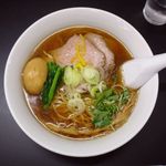 SOBA HOUSE 金色不如帰 - 鴨脂と本枯追い鰹の醤油そば(特製)