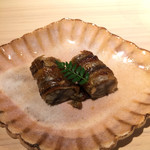 味ひろ - 穴子の八幡巻き