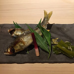 味ひろ - [焼き肴]
      鮎塩焼き (和歌山県 有田川)