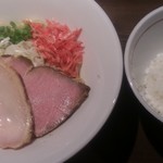 つけ麺一燈 - 海老と帆立のまぜそば(5)