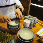 度小月 - 日本人らしく片付けて帰りました